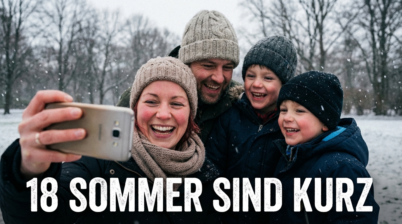 Titelbild zum Blogbeitrag: Vergiss Abnehmen: Warum dein Kind nur 18 Sommer hat (und was du 2026 wirklich ändern solltest)